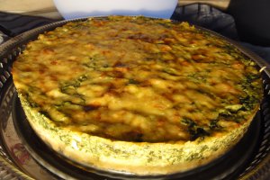 Tarta cu spanac si feta
