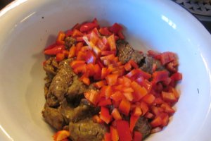 Tarta cu legume de sezon si carne