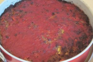 Tarta cu legume de sezon si carne