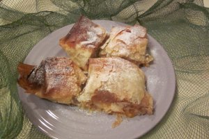 Strudel cu mere si dovleac