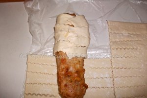 File de porc in foietaj