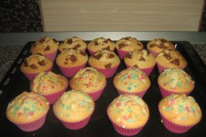 Muffins cu ciocolata