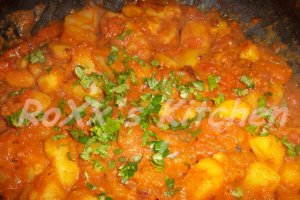 Dum Aloo (Curry de cartofi)