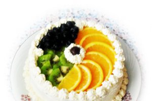 Tort pentru Bunica, cu mousse de ciocolata alba