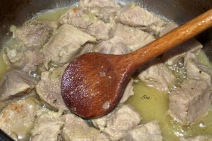 Ostropel din pulpa de porc