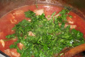 Ostropel din pulpa de porc