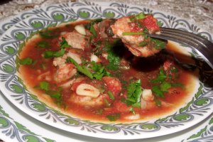Ostropel din pulpa de porc