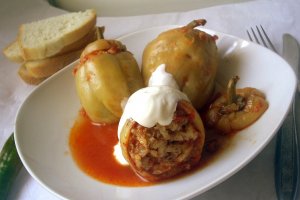 Ardei umpluti cu carne
