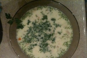 Ciorba de pui a la grec