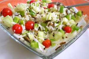 Wild rice salad