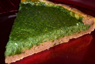 Tarta cu spanac si iaurt