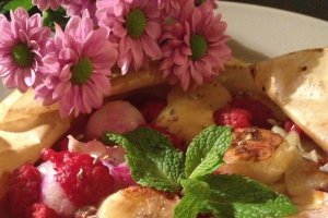 Papillotes cu fructe si lavanda