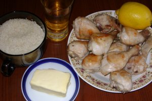 Orez cu pui si lamaie