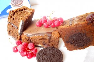 Oreo Brownies(Negresă cu biscuiţi Oreo)