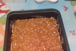 Prajitura caramel si ciocolata