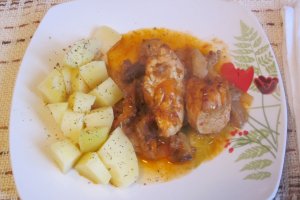 Tocanita de pui si ciuperci