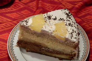 Tort de cacao si vanilie