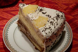 Tort de cacao si vanilie
