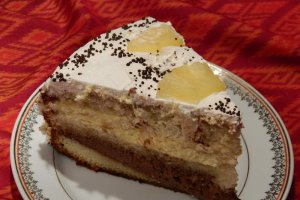 Tort de cacao si vanilie