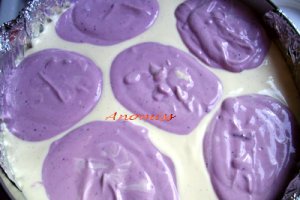 Cheesecake marmorat a la Simona Anomiss