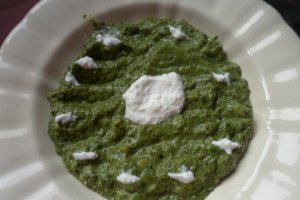 Spanac cu smantana