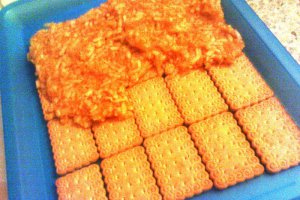 Prajitura rapida cu mar si biscuit