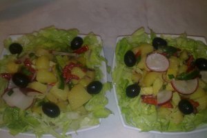 Salata orientala de post