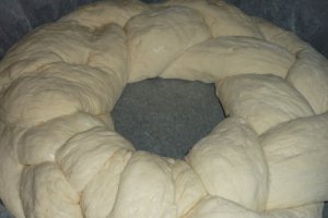 Colac decorativ cu seminte