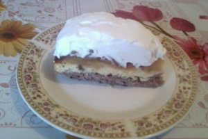Tort cu mere felii si zahar ars