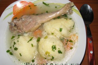 Supa de gasca cu galusti