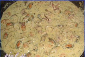 Paste cu fructe de mare