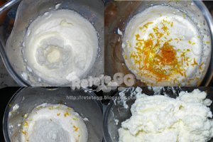 Cheesecake cu portocale (fara coacere)