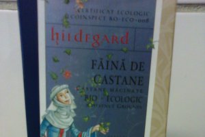 Prajitura cu mere,iaurt si faina de castane