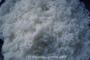 Orez cu legume și soia în stil chinezesc