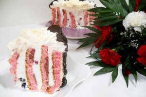 Tort spirală cu cremă de brânză
