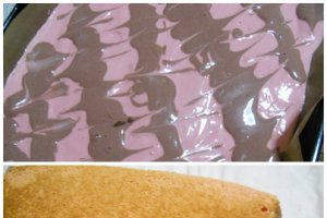Tort spirală cu cremă de brânză