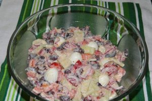 Salata cu miez de lapte