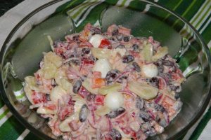 Salata cu miez de lapte