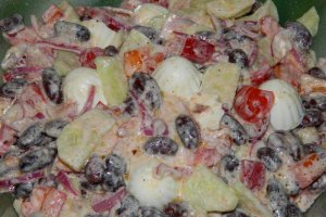 Salata cu miez de lapte