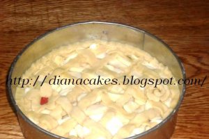 Tarta caramel cu mere