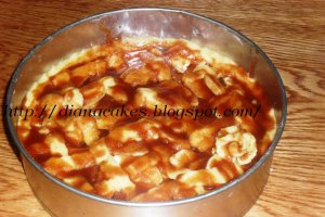 Tarta caramel cu mere