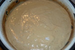 Tort cu crema de zahar ars