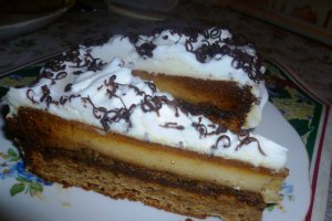 Tort cu crema de zahar ars