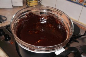 Prajitura cremoasa de ciocolata