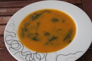 Supa de legume cu spanac