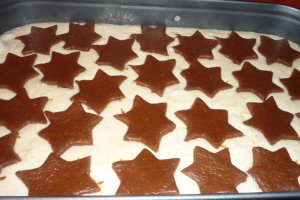 Prajitura cu ciocolata, branza dulce si portocale