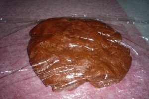 Prajitura cu ciocolata, branza dulce si portocale