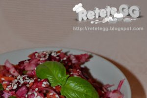 Salata de cruditati cu pui