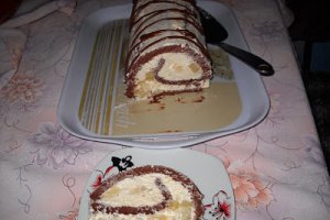 Rulada cu ananas