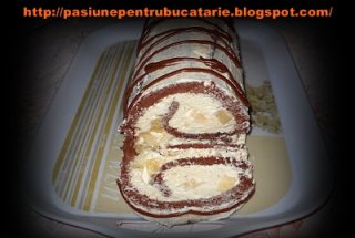 Rulada cu ananas